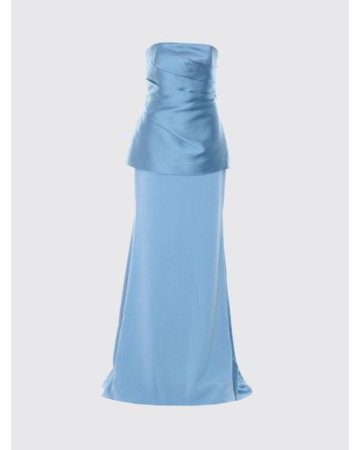 Solace London Blue Dress Gnawed