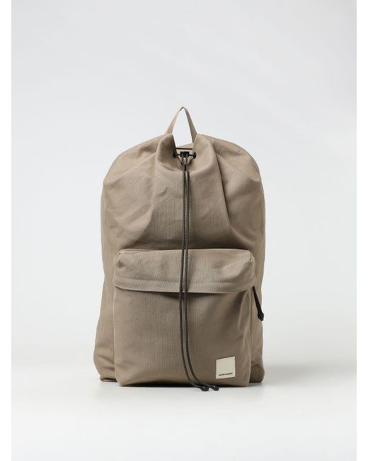 Emporio Armani Natural Backpack for men