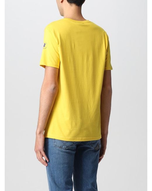 Save The Duck Yellow T-Shirt for men