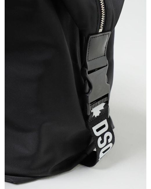 DSquared² Black Nylon Bag for men