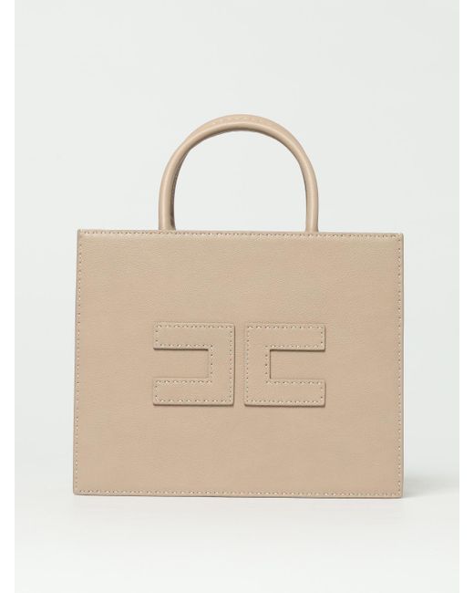 Borsa di Elisabetta Franchi in Natural