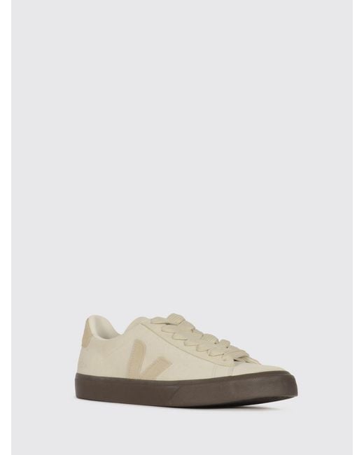 Veja White Campo O.T. Leather Sneakers for men