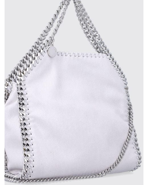 Stella McCartney White Falabella Mini Tote Bag