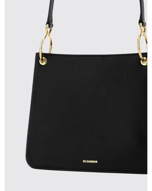 Jil Sander White Otto Leather Bag
