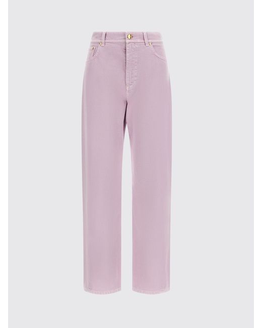 Jeans De 5 Bolsillos Alberta Ferretti de color Pink