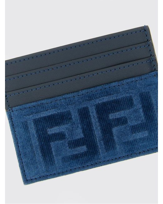Portacarte di Fendi in Blue