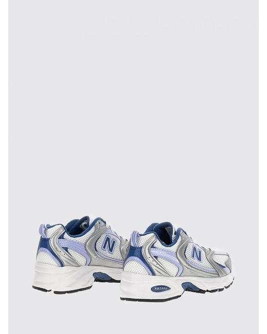 New Balance White 530 Low-Top Mesh Sneakers With Abzorb-Sbs Technology for men