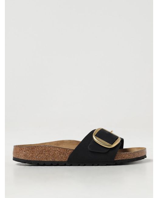 Birkenstock Black Flat Sandals