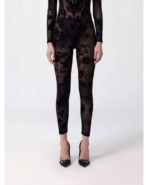 Philipp Plein Black Trousers