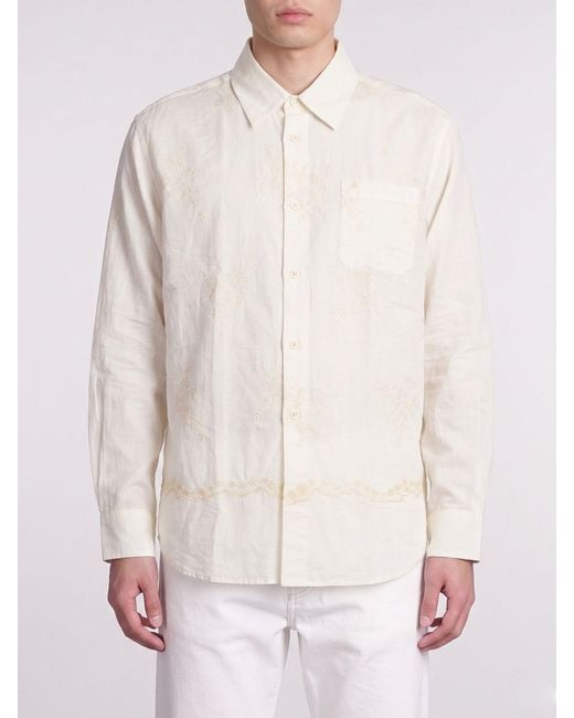 Our Legacy White Cotton Shirt for men