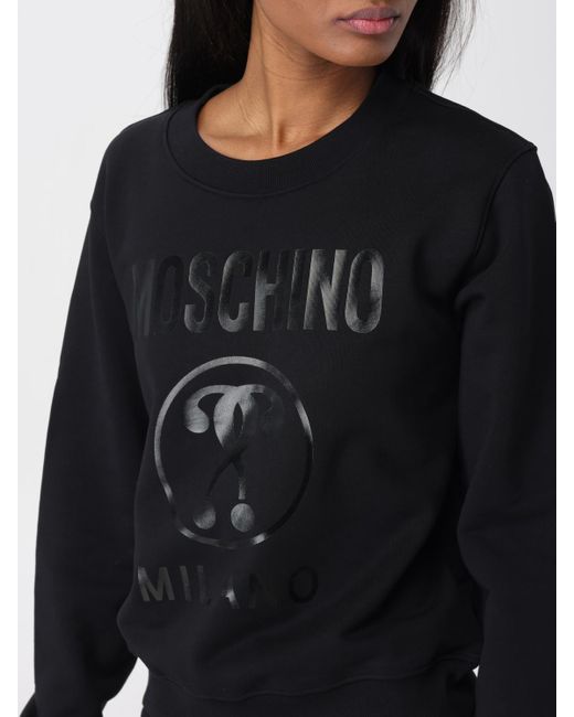 Moschino Couture Black Sweatshirt