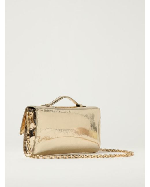Sac Porté Épaule Femme Secret Pon-pon en coloris Natural