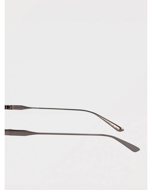Balenciaga Gray Metal Sunglasses for men