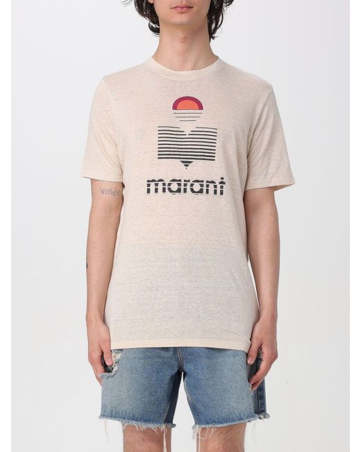 Camiseta Isabel Marant de hombre de color Natural
