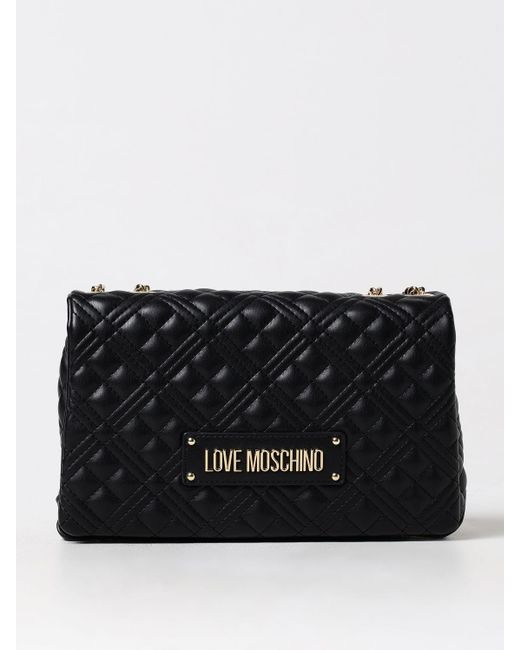Love Moschino Black Handtasche