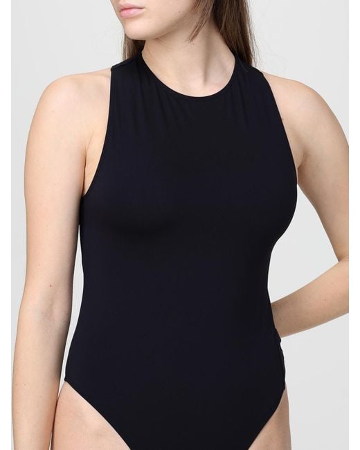 Our Legacy Blue Stretch Polyamide One-Piece Swimsuit