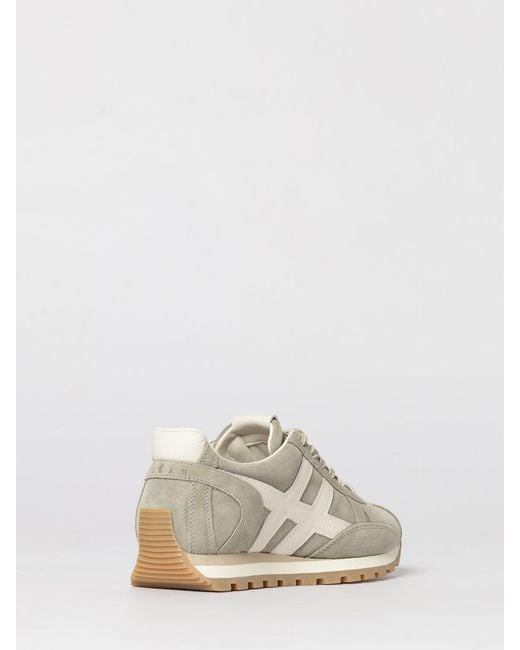 Hogan White 86Er Suede Sneakers