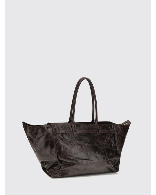 Benedetta Bruzziches Black Mame Leather Shoulder Bag