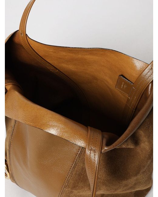 Chlo&Eacute Borsa Spin di Chloé in Brown