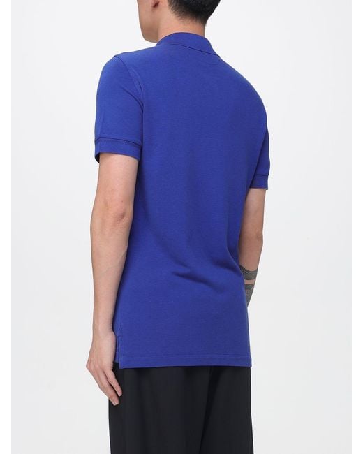 Tom Ford Blue Basic Cotton Polo Shirt for men