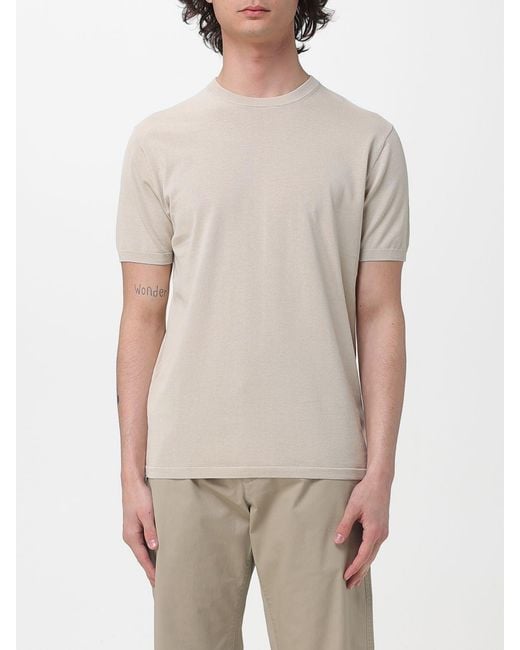 Aspesi Natural Basic Cotton T-Shirt for men