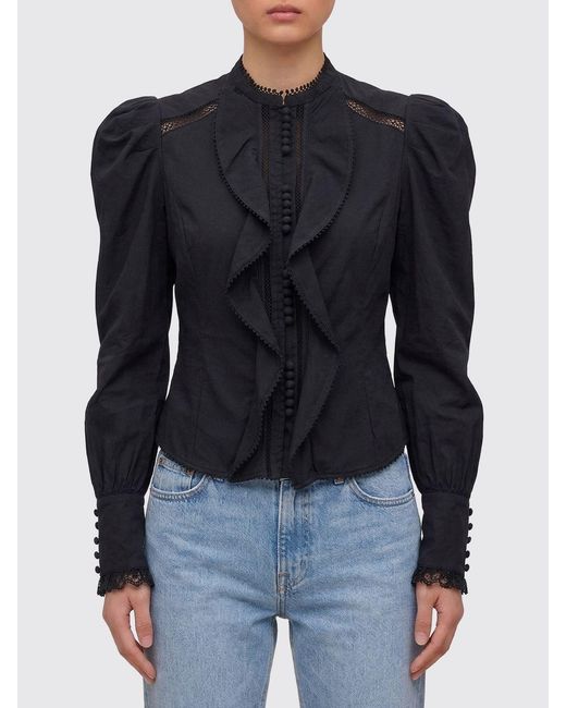 Isabel Marant Blue Calina Cotton Shirt