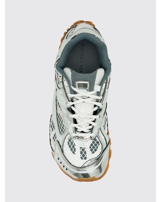 Bottega Veneta White Orbit Technical Mesh Sneakers for men