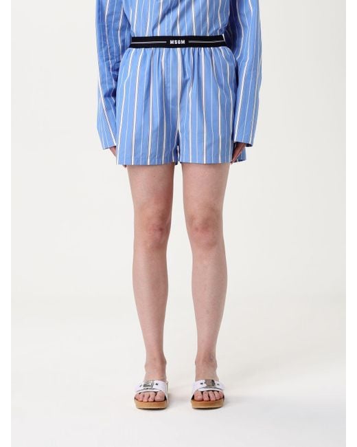 MSGM Blue Short