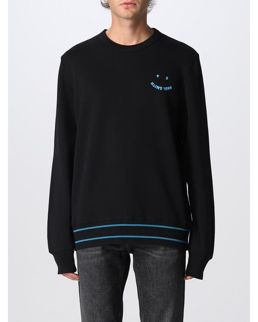 Jersey De Cuello Redondo Paul Smith de hombre de color Black