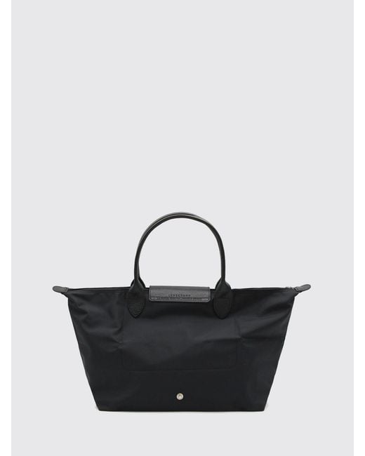 Longchamp Black Le Pliage One Large Foldable Tote