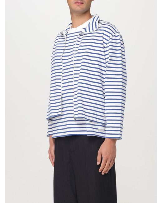 Felpa A Righe Con Zip di Our Legacy in Blue da Uomo