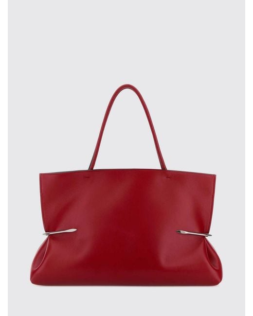 Givenchy Red Pinch Squeezed Horizontal Tote Bag