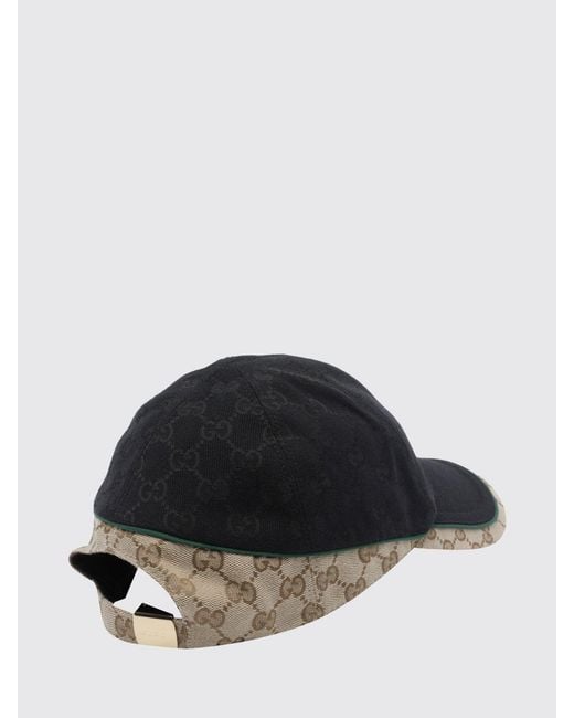 Gucci Black Hat for men
