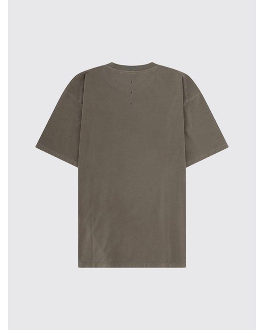 Premiata Gray Crew Neck T-Shirt for men