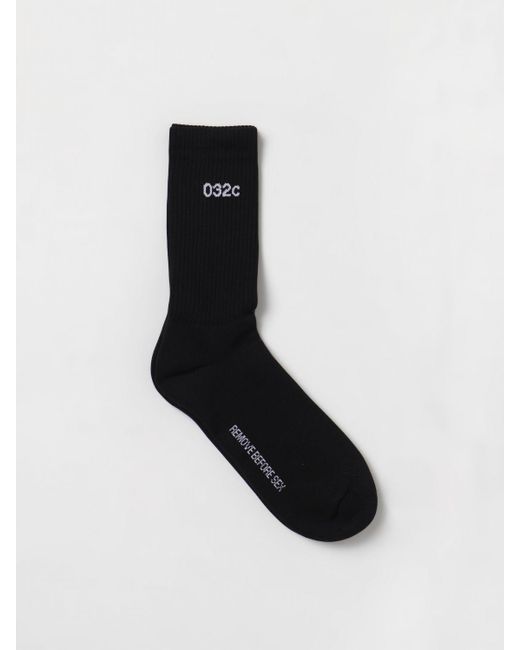 032c Black Socks for men