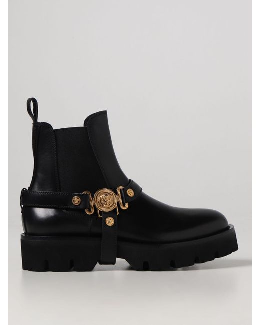 Versace Black Boots for men