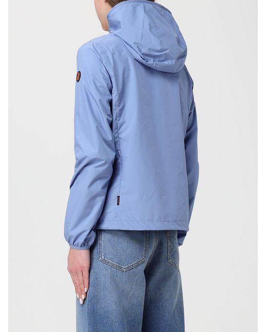 Save The Duck Blue Stella Hooded Windbreaker