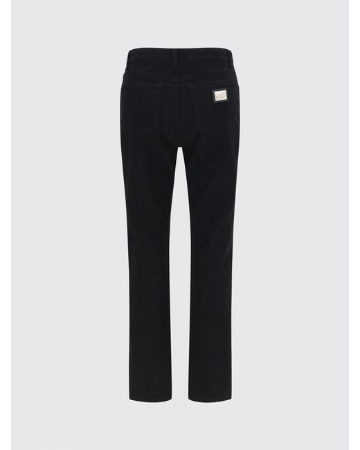 Dolce & Gabbana Blue Dolce &Amp Gabbana High-Waisted Straight Jeans