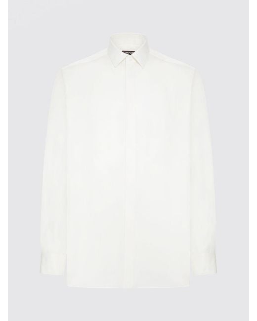 Tom Ford White Silk Shirt for men