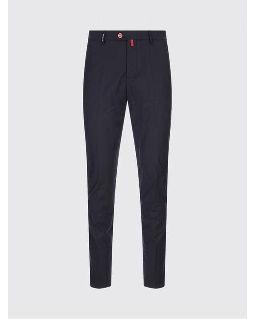 Kiton Blue Pants for men