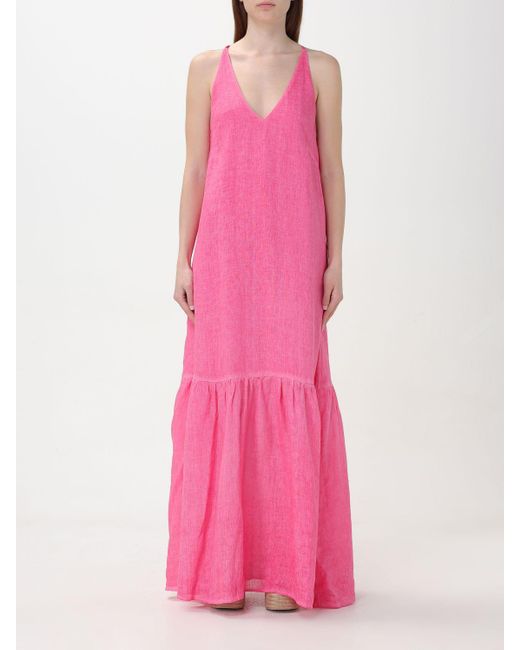 120% Lino Pink Dress