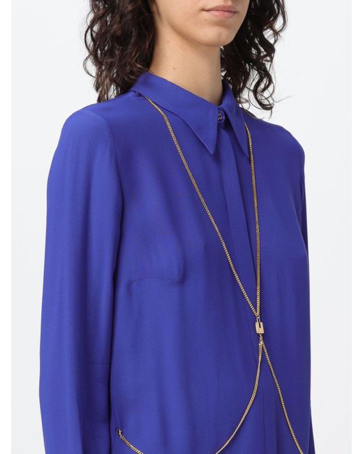 Camisa Elisabetta Franchi de color Blue