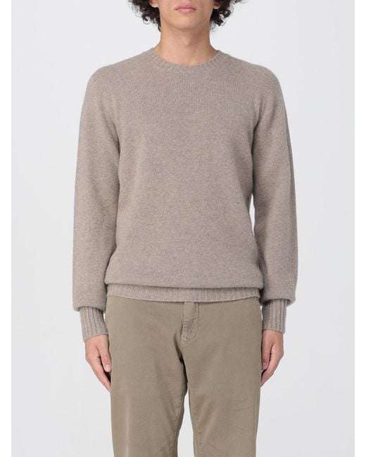 Drumohr Gray Sweater for men