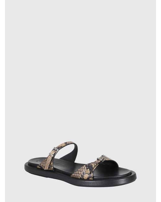 Poeve White Nappa Sandals