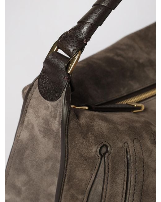 Chloé Brown ChloÉ Marcie Suede Bag