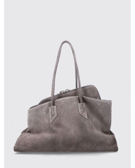 The Attico Gray Shoulder Bag