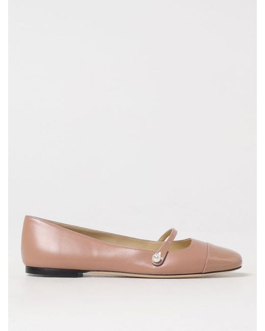 Ballerina Elisa di Jimmy Choo in Pink