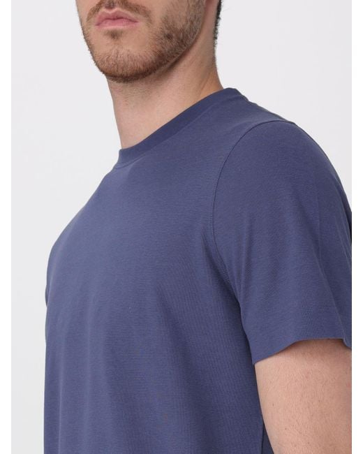 Zanone T-shirt in Blue für Herren