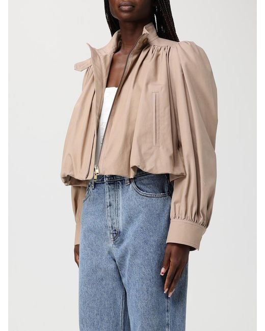 Chloé Blue ChloÉ Cotton Jacket