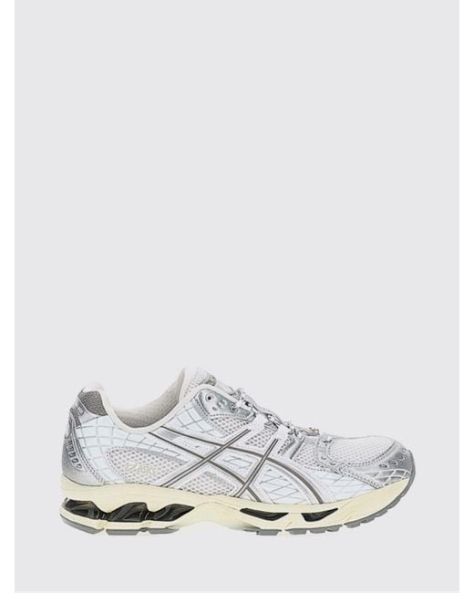 Asics White Gel-Nimbus 10.1 Mesh And Laminated Rubber Sneakers for men